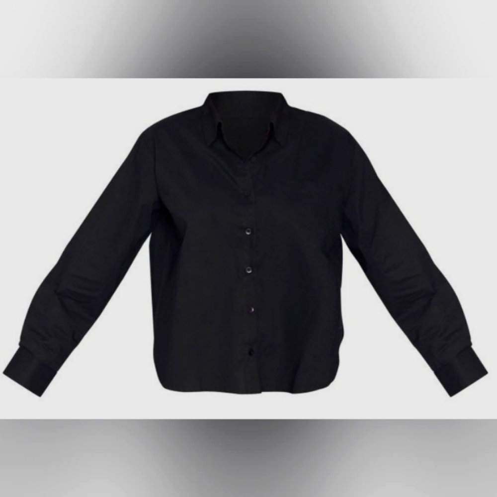 Classic Black Dress Shirt by Pretty Little Thing